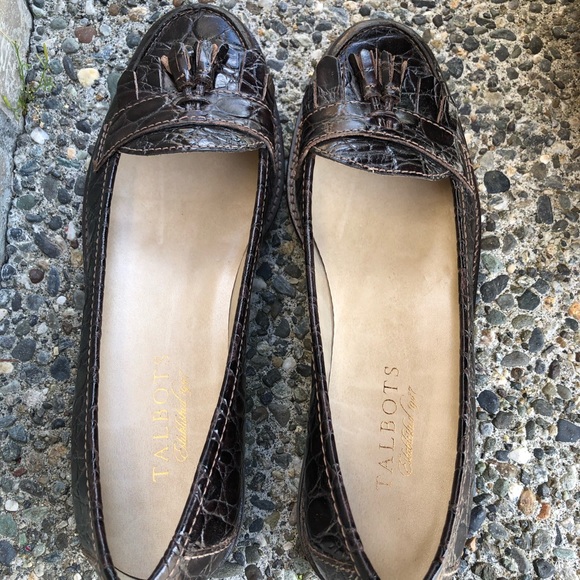 talbots shoes loafers